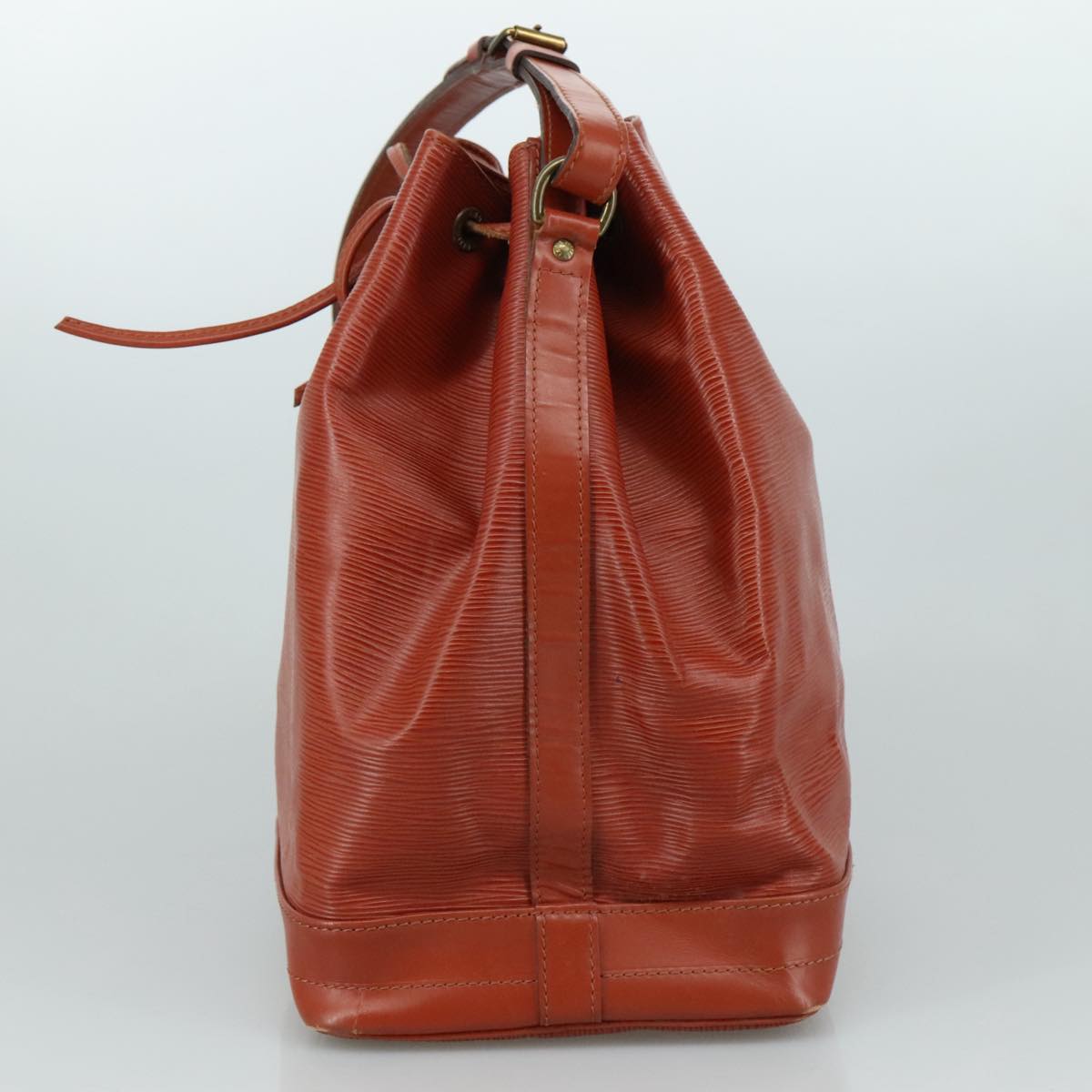 LOUIS VUITTON Epi Noe Shoulder Bag Brown M44028 LV Auth 105871