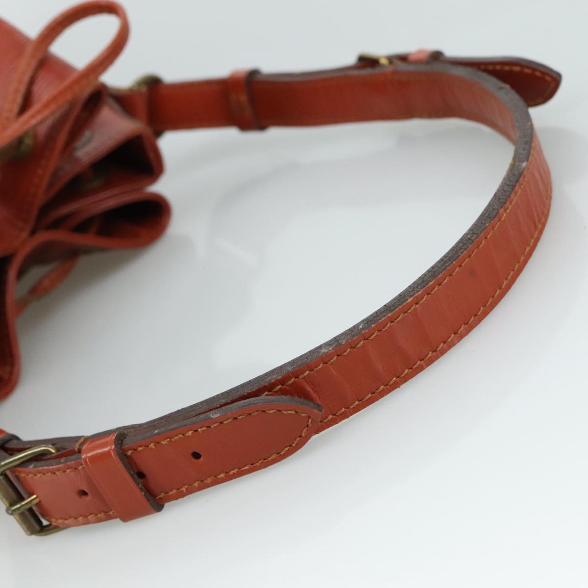 LOUIS VUITTON Epi Noe Shoulder Bag Brown M44028 LV Auth 105871