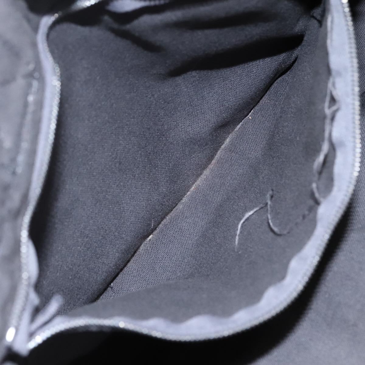 HERMES Fourre Tout PM Tote Bag Canvas Gray Auth 105922