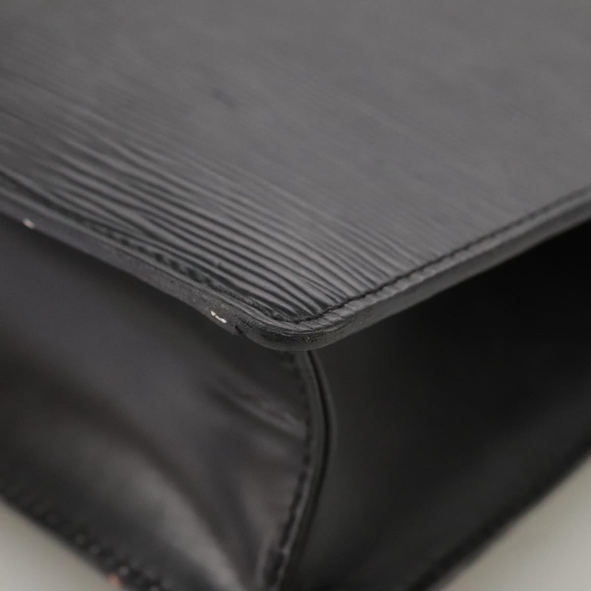 LOUIS VUITTON Epi Monceau 28 Hand Bag Black M52122 LV Auth 106088