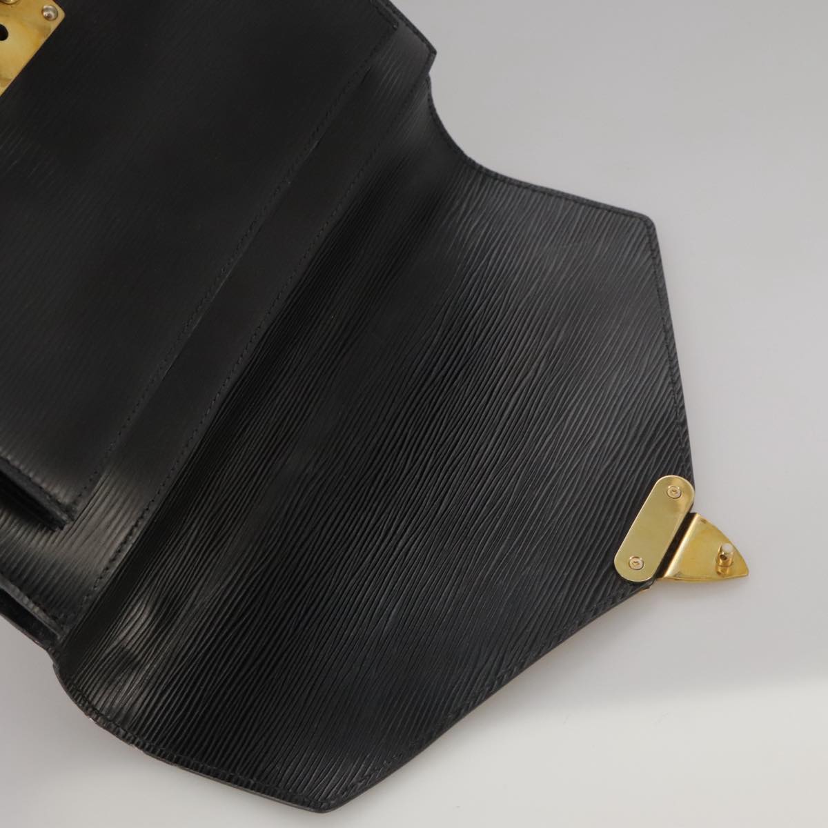 LOUIS VUITTON Epi Monceau 28 Hand Bag Black M52122 LV Auth 106088