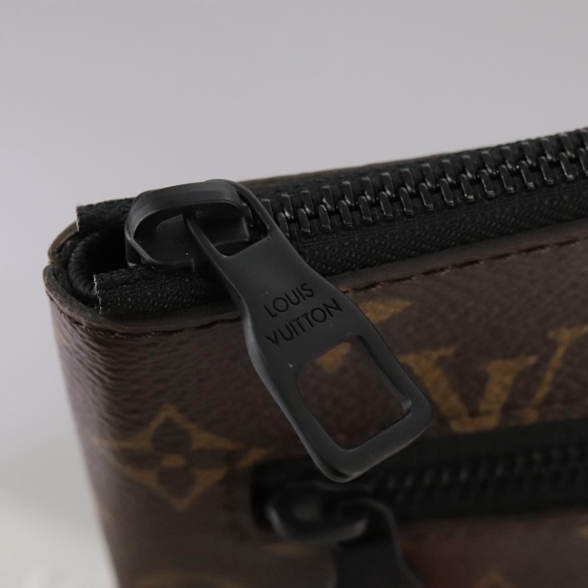 LOUIS VUITTON Monogram Solar Powered Ray Pochette A4 Bag M44484 LV Auth 106264SAM