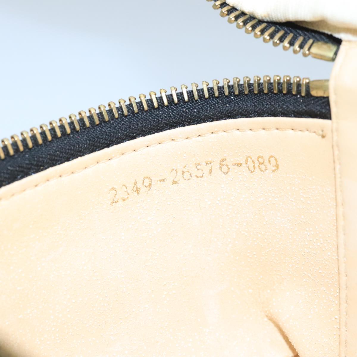 GUCCI GG Supreme Web Sherry Line Shoulder Bag Beige 904 02 047 Auth 106473