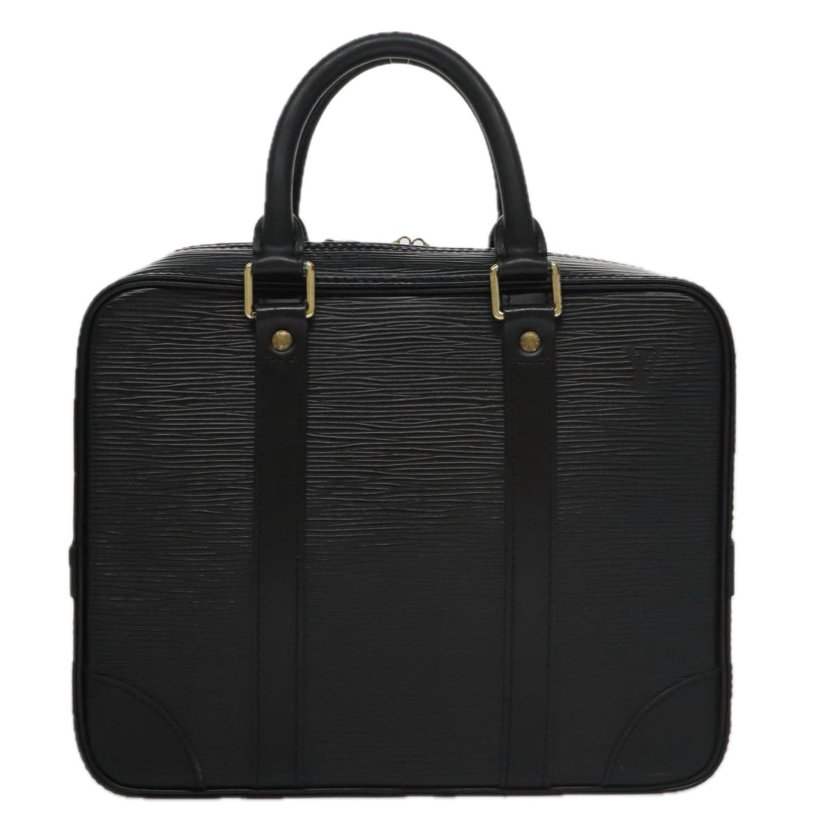 LOUIS VUITTON Epi Hand Bag SPO Black LV Auth 106723SV
