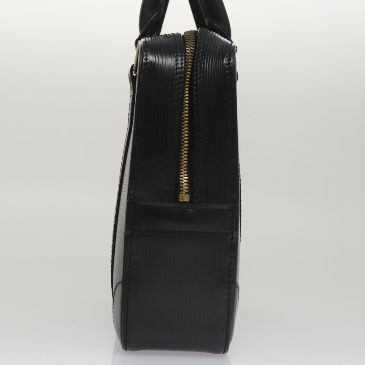 LOUIS VUITTON Epi Hand Bag SPO Black LV Auth 106723SV