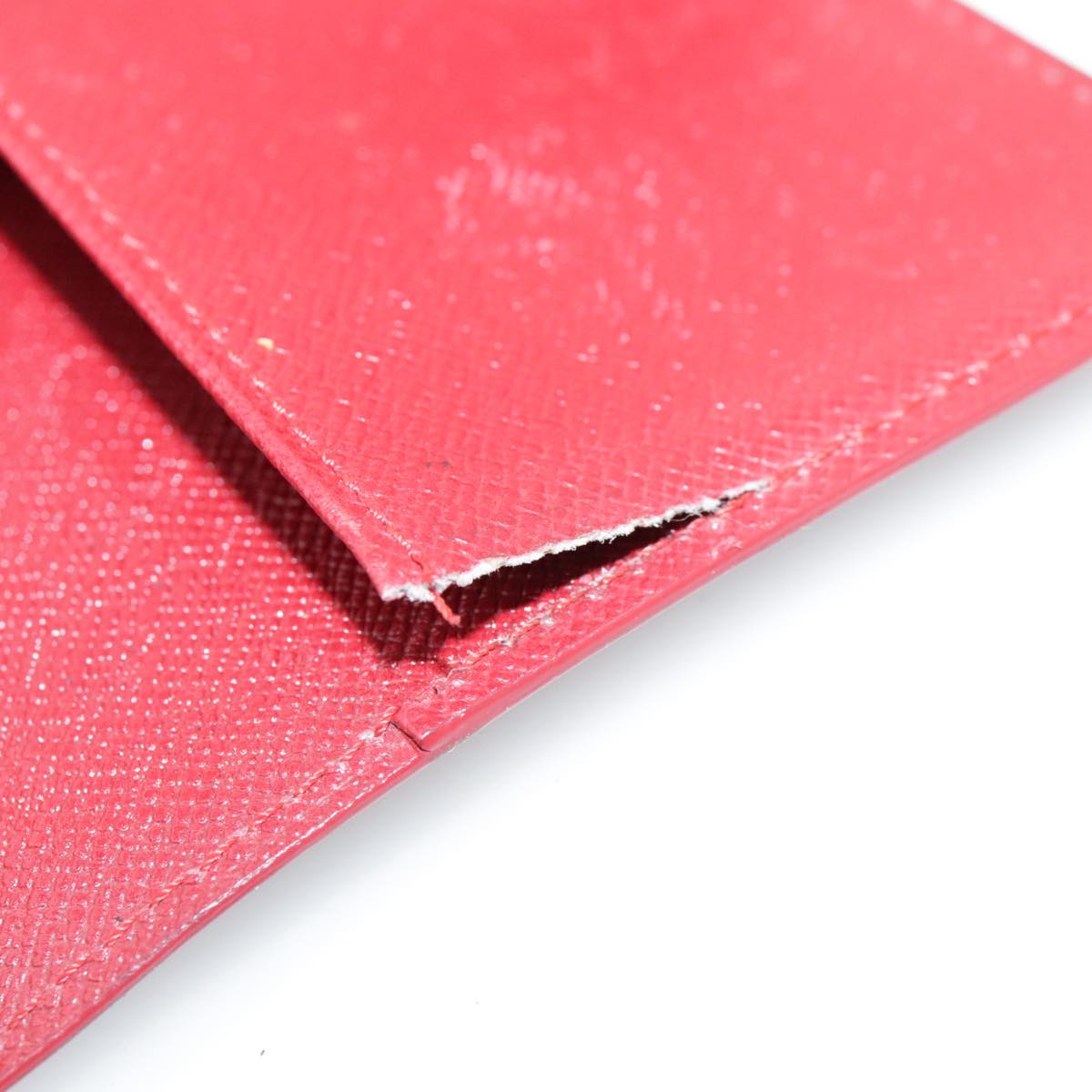 LOUIS VUITTON Epi Agenda PM Day Planner Cover Red R20057 LV Auth 106733