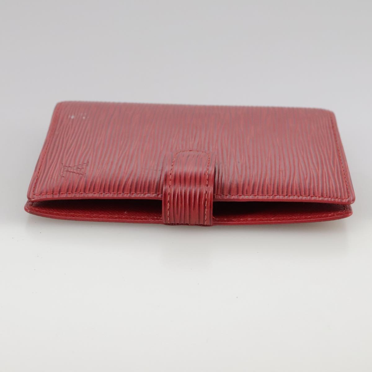 LOUIS VUITTON Epi Agenda PM Day Planner Cover Red R20057 LV Auth 106733