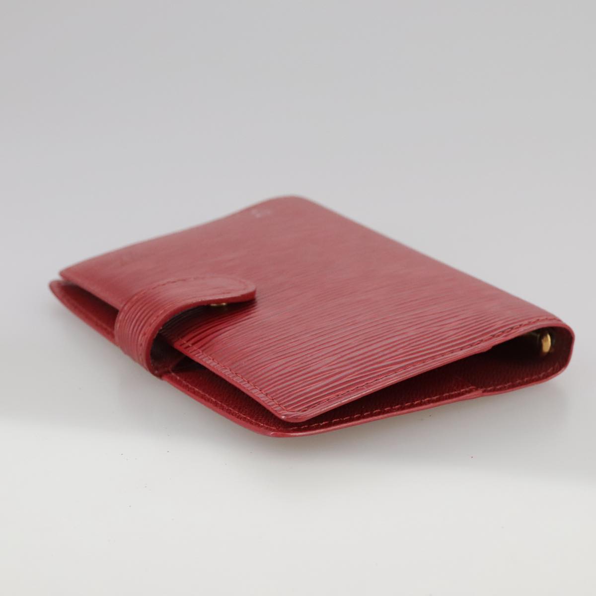 LOUIS VUITTON Epi Agenda PM Day Planner Cover Red R20057 LV Auth 106733