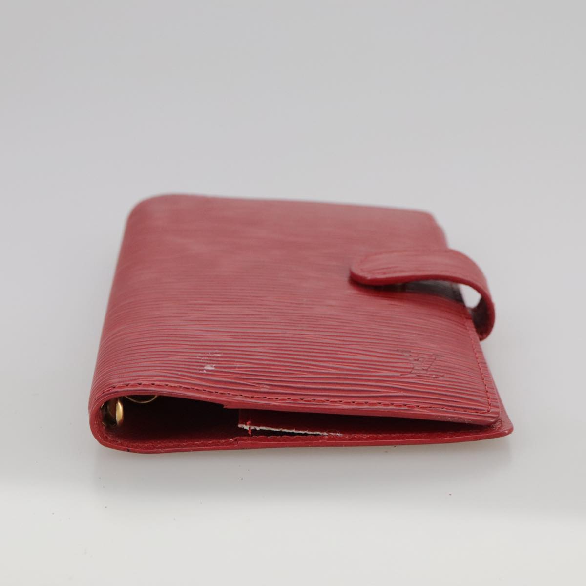 LOUIS VUITTON Epi Agenda PM Day Planner Cover Red R20057 LV Auth 106733