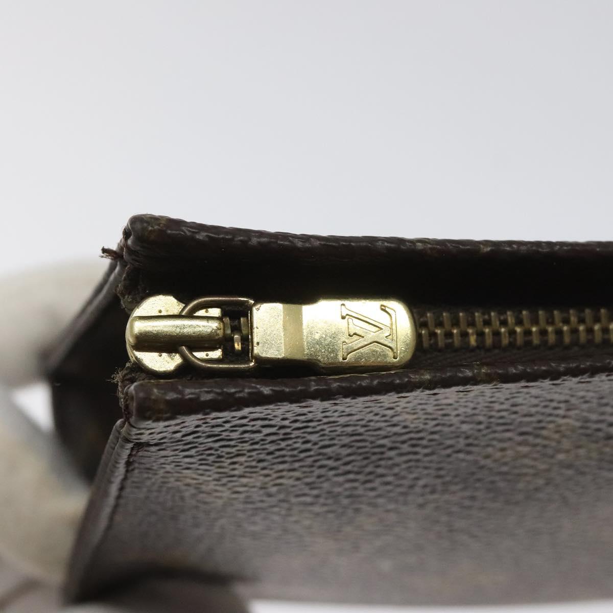 LOUIS VUITTON Monogram Poche Toilette 15 Pouch M47546 LV Auth 106749