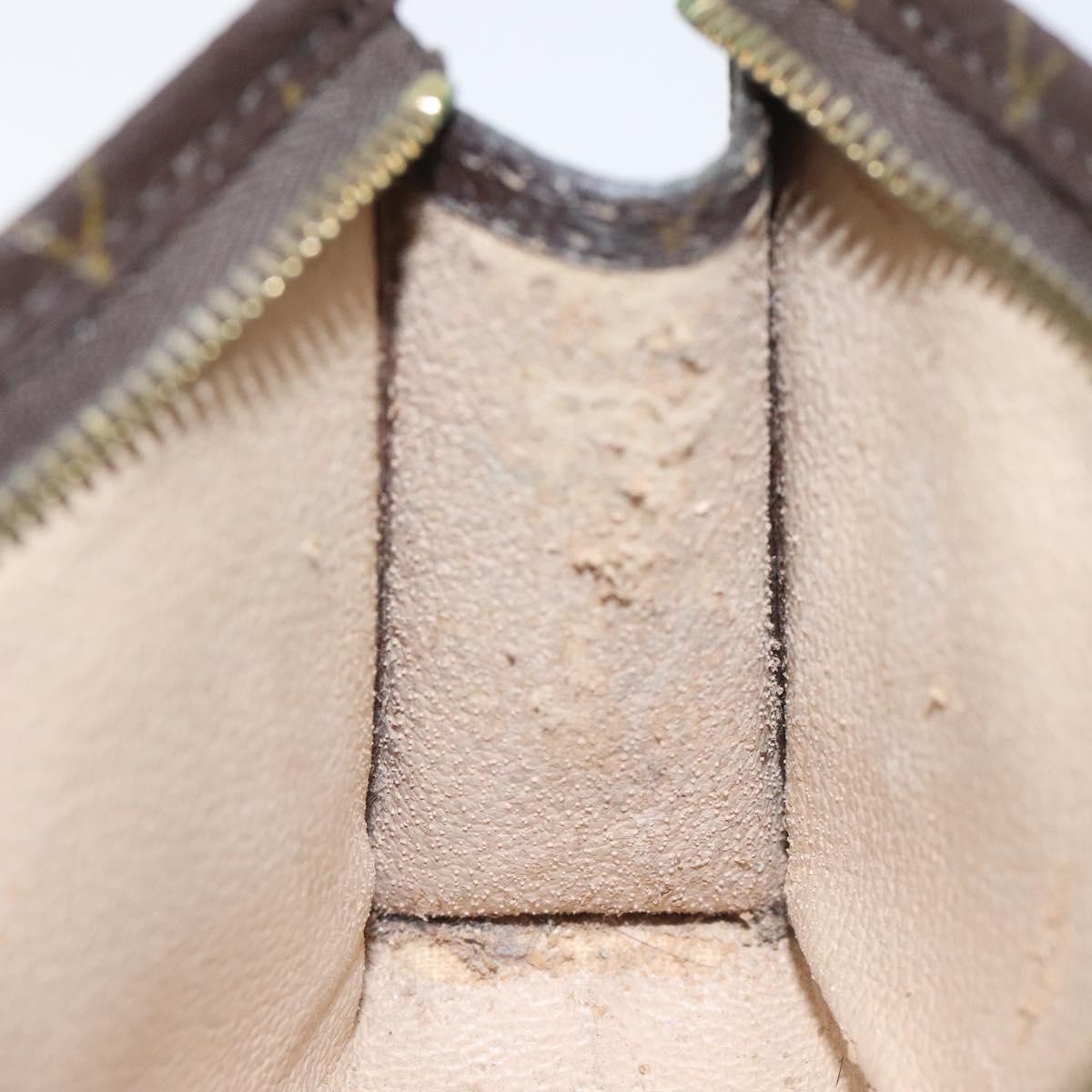 LOUIS VUITTON Monogram Poche Toilette 15 Pouch M47546 LV Auth 106749