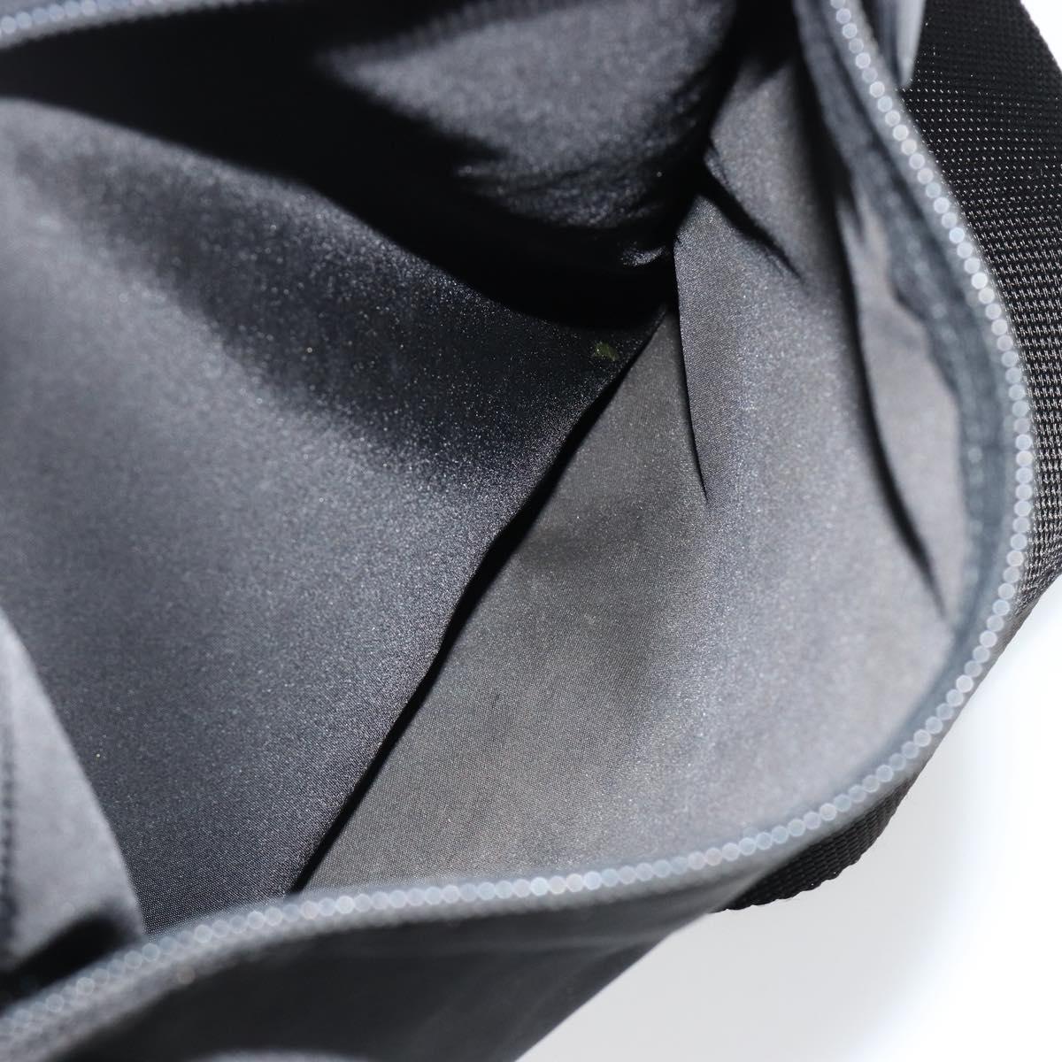 PRADA Shoulder Bag Nylon Black Auth 106796