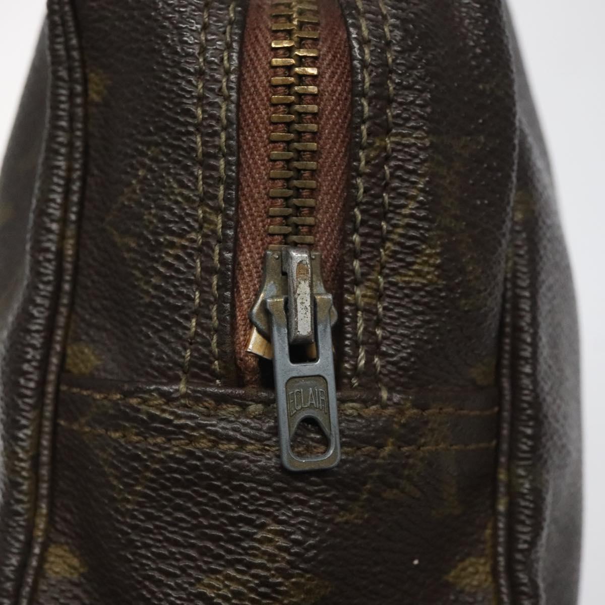 LOUIS VUITTON Monogram Trousse Toilette 28 Clutch Bag M47522 LV Auth 106799