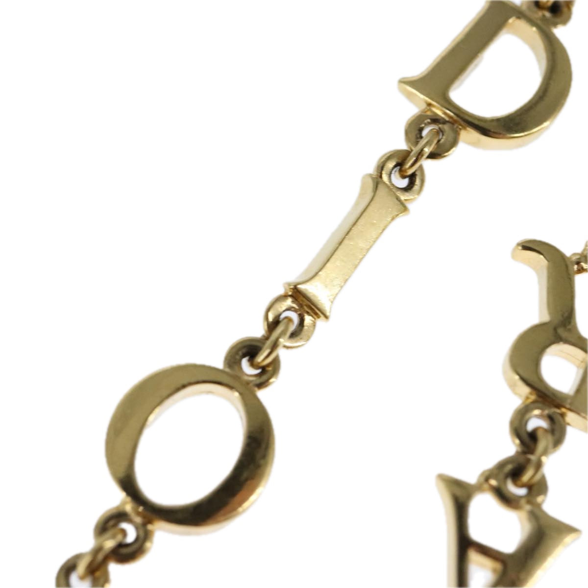 Christian Dior Bracelet metal Gold Auth 106887