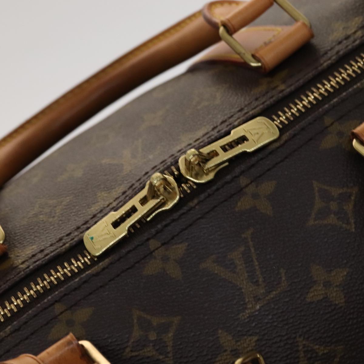 LOUIS VUITTON Monogram Keepall 60 Boston Bag M41422 LV Auth 106913V