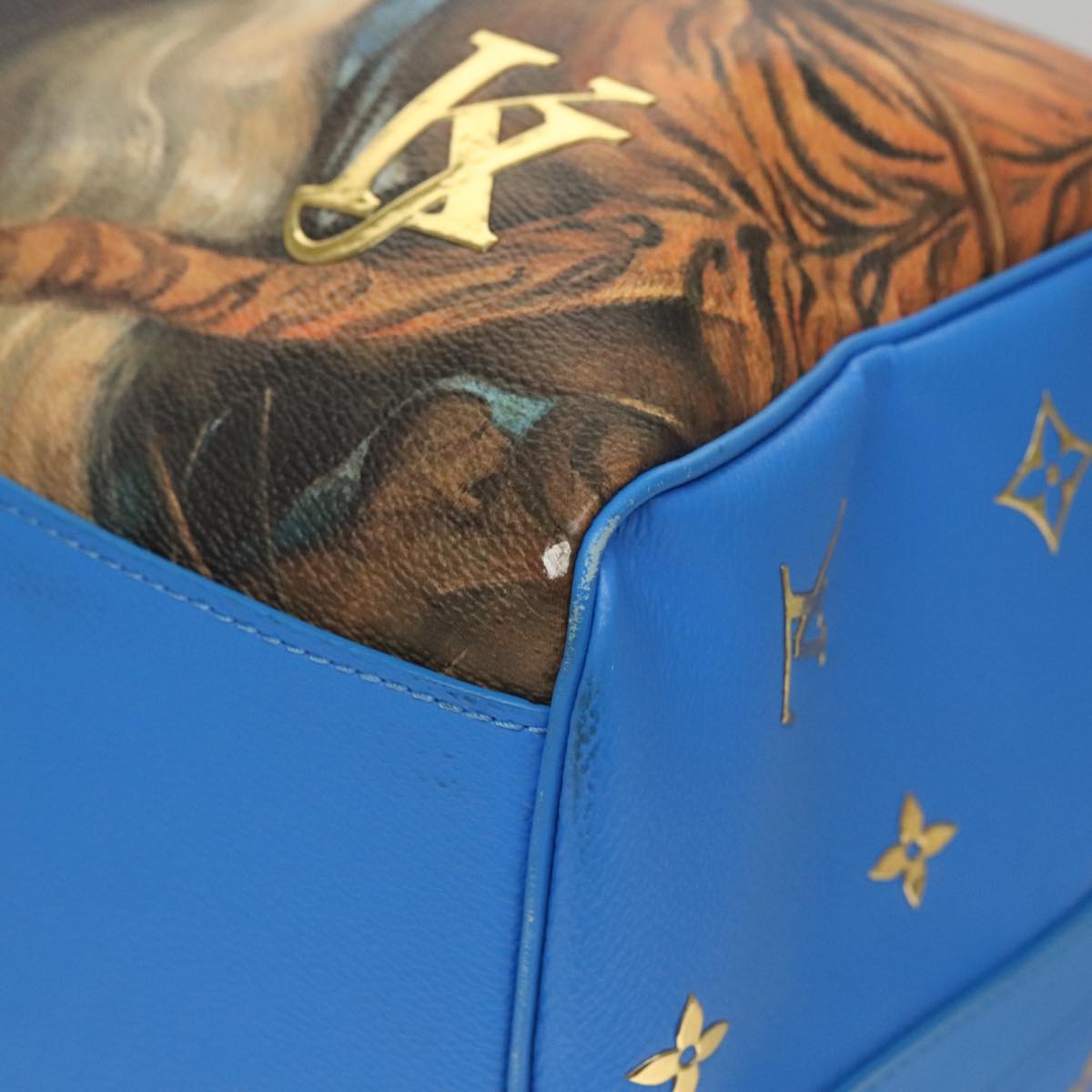 LOUIS VUITTON Masters Collection Keepall Bandouliere 50 Bag M43344 Auth 107059SM