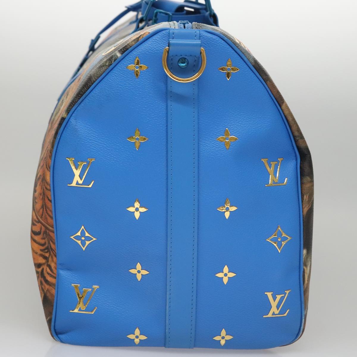 LOUIS VUITTON Masters Collection Keepall Bandouliere 50 Bag M43344 Auth 107059SM