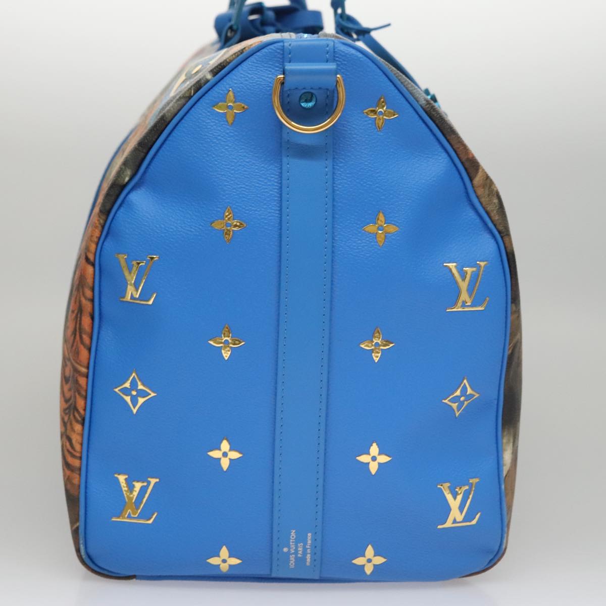 LOUIS VUITTON Masters Collection Keepall Bandouliere 50 Bag M43344 Auth 107059SM