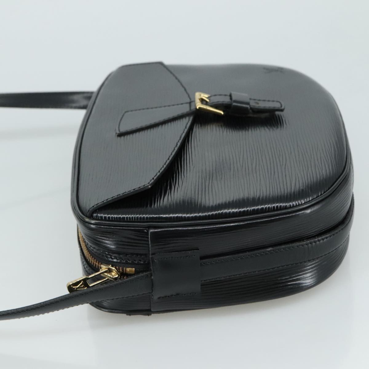 LOUIS VUITTON Epi Jeune Fille MM Shoulder Bag Black M52152 LV Auth 107060V