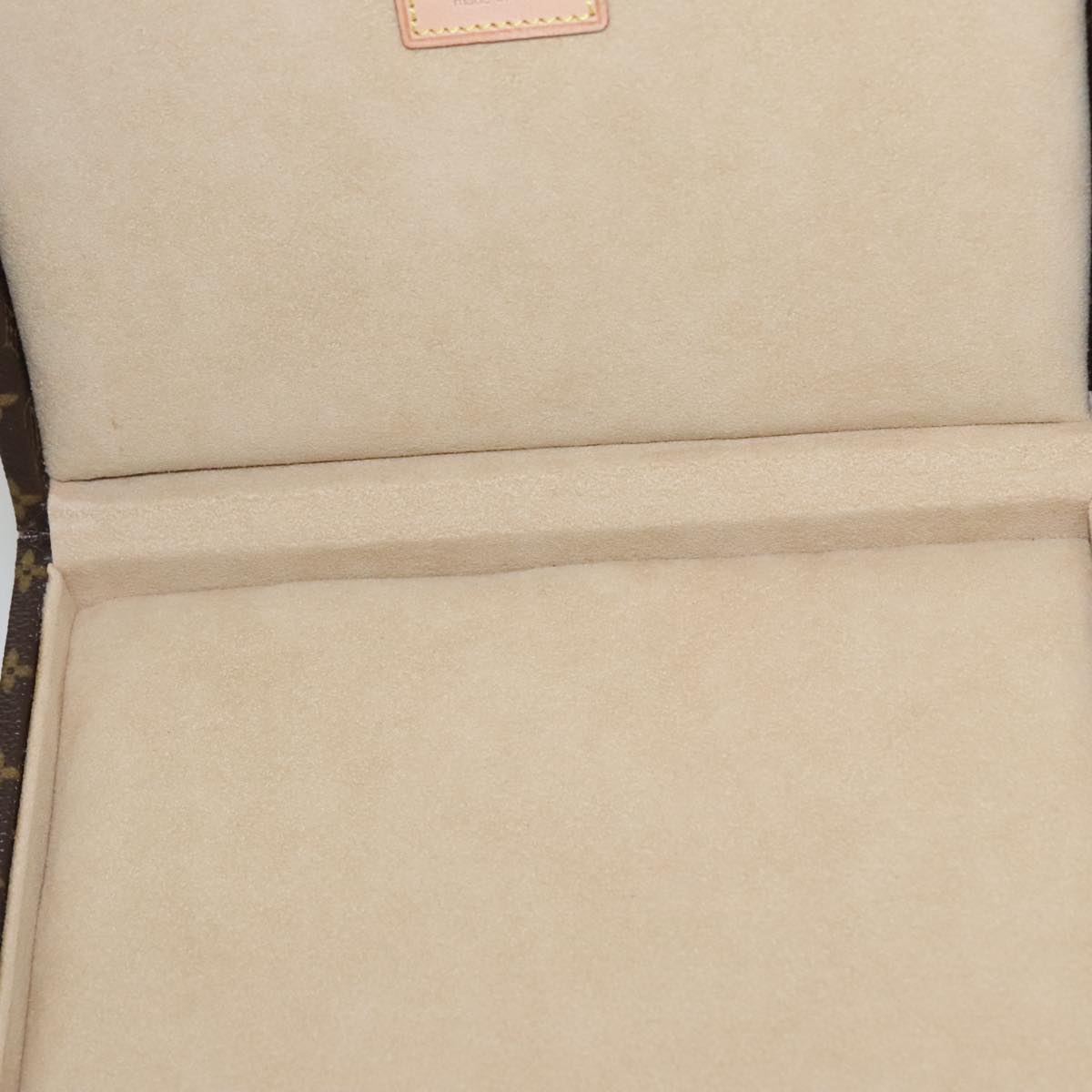 LOUIS VUITTON Monogram Jewelry case Jewelry Box LV Auth 107109S
