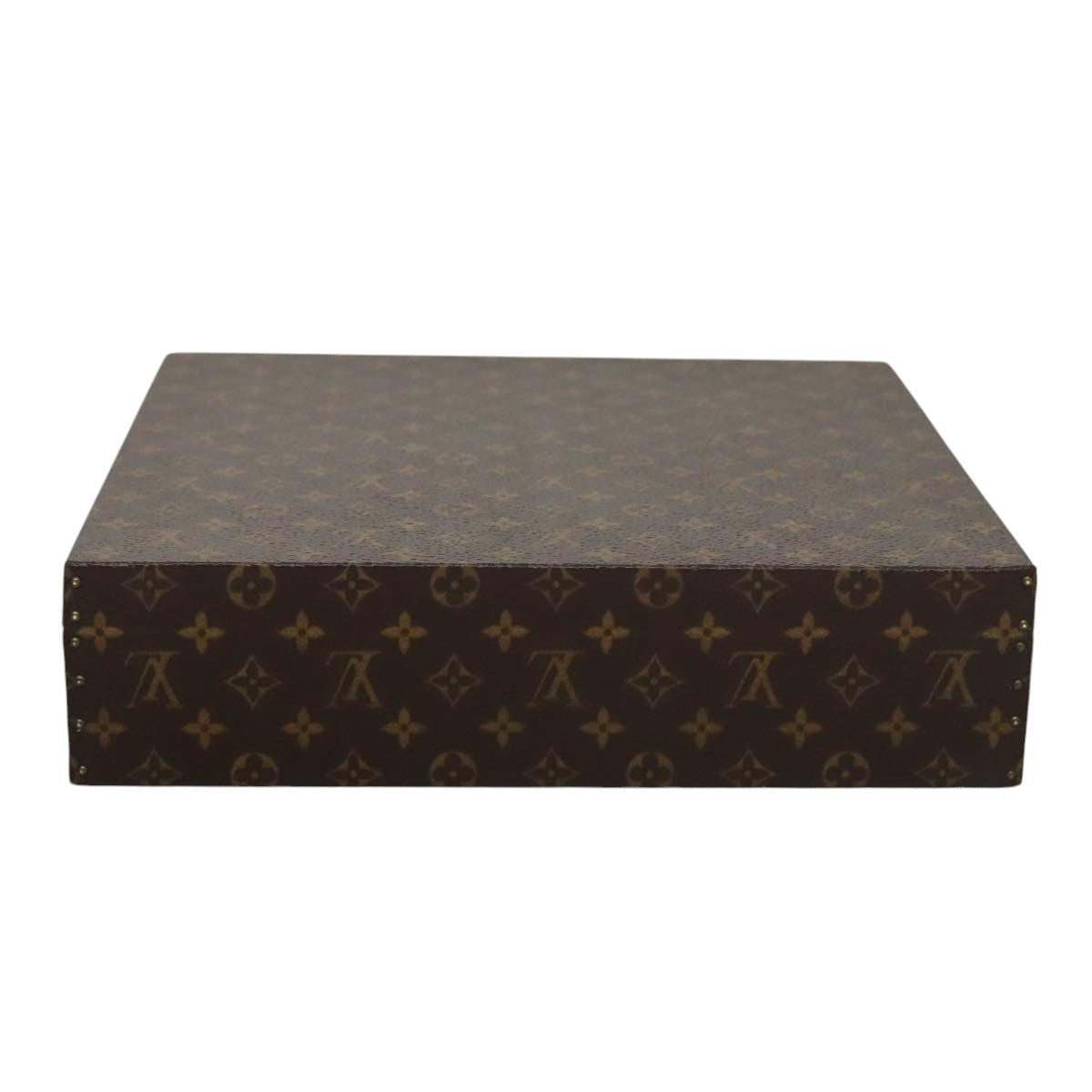 LOUIS VUITTON Monogram Jewelry case Jewelry Box LV Auth 107109S