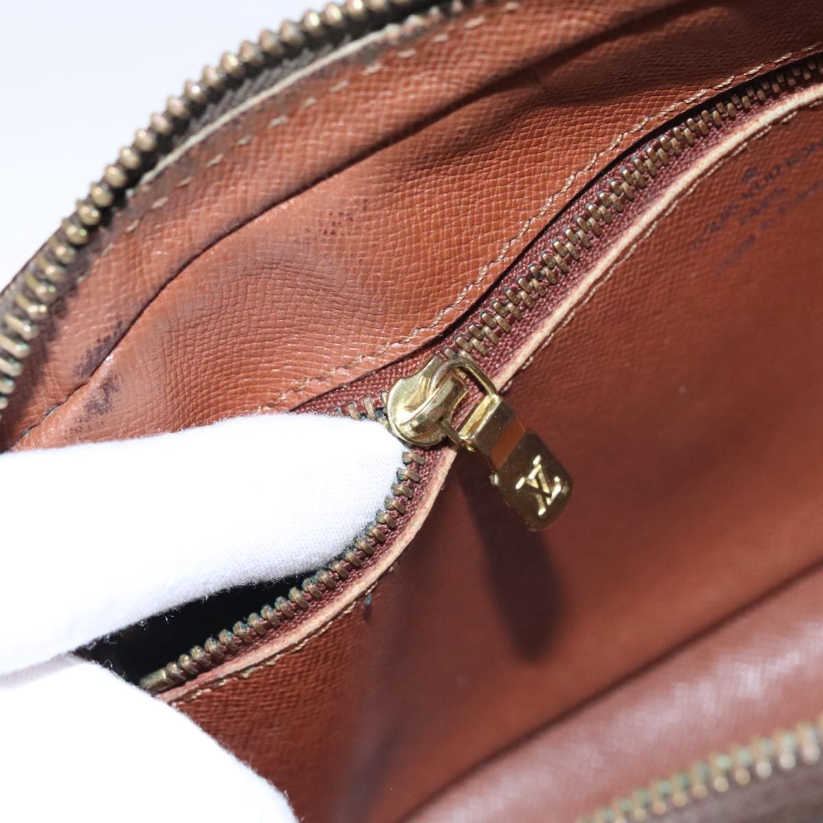 LOUIS VUITTON Monogram Marly Dragonne GM Clutch Bag M51825 LV Auth 107129