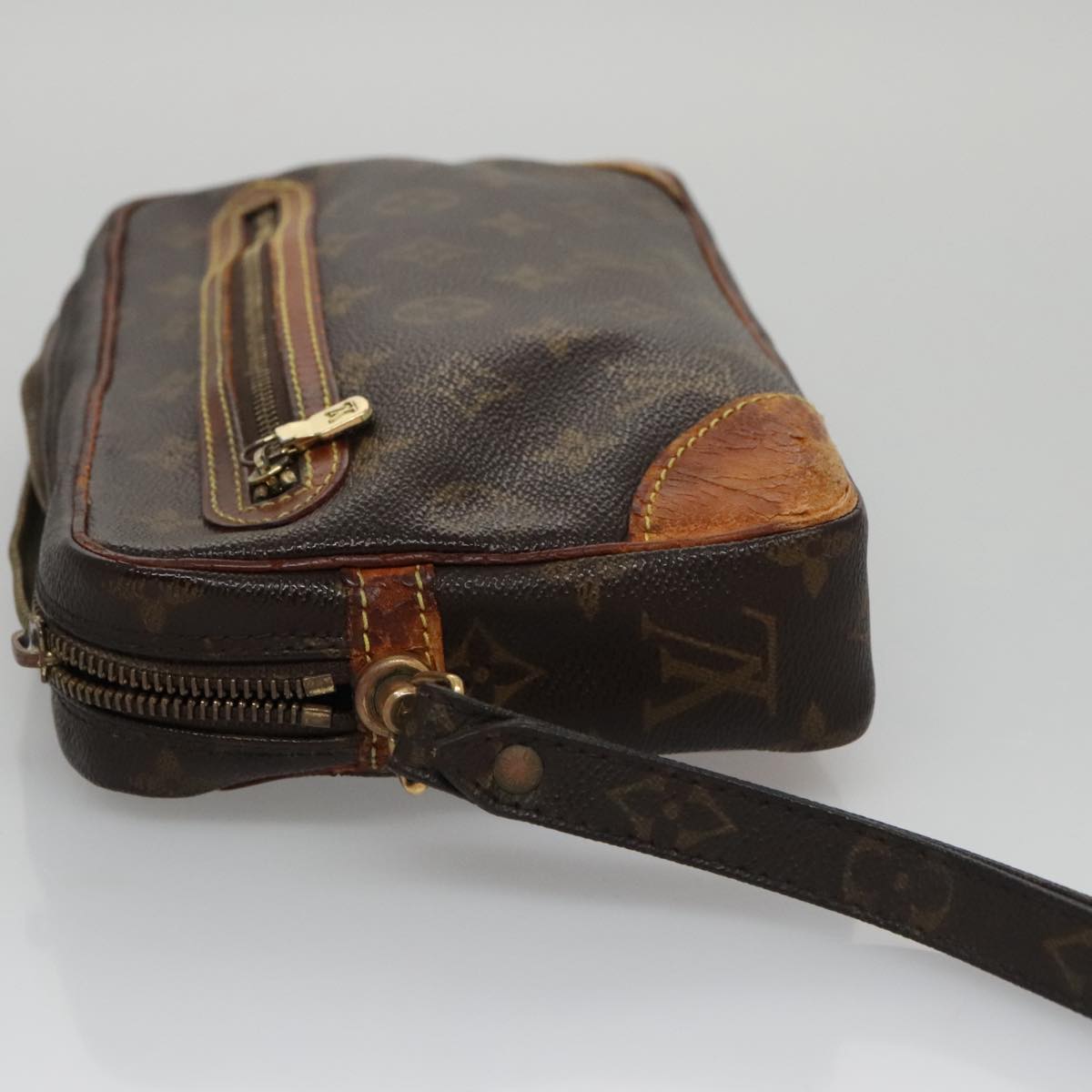 LOUIS VUITTON Monogram Marly Dragonne GM Clutch Bag M51825 LV Auth 107129