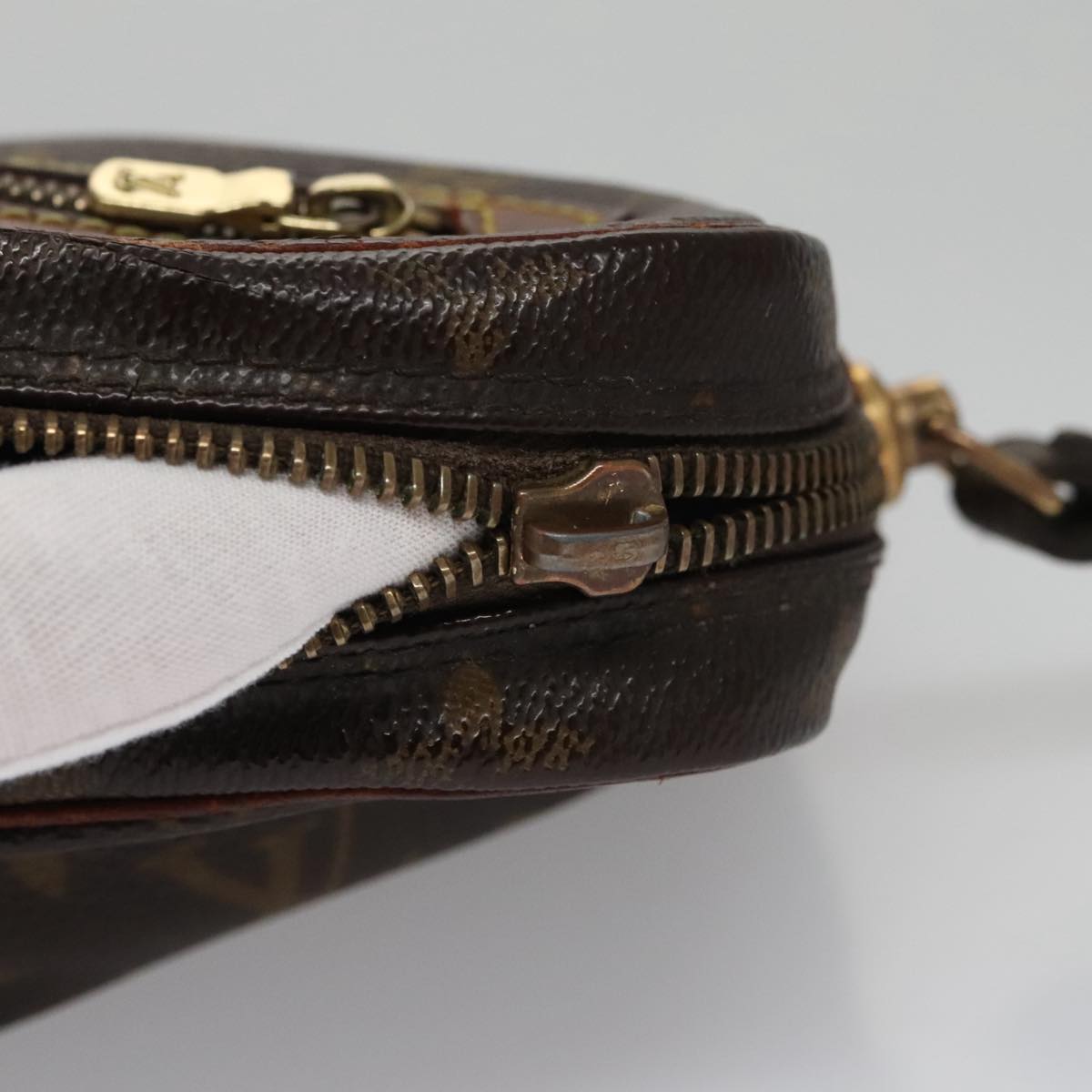 LOUIS VUITTON Monogram Marly Dragonne GM Clutch Bag M51825 LV Auth 107129
