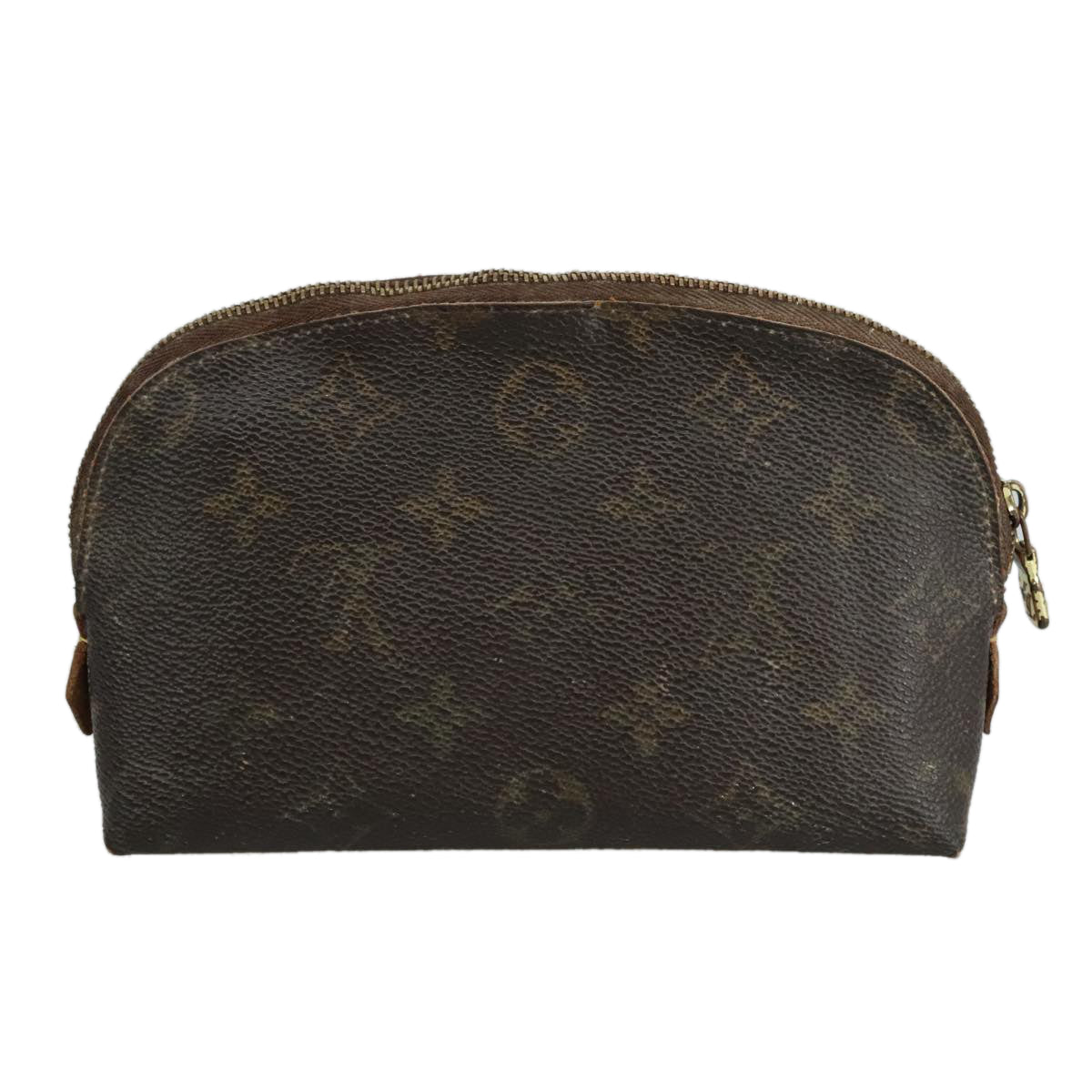LOUIS VUITTON Monogram Pochette Cosmetic PM Cosmetic Pouch M47515 LV Auth 107201