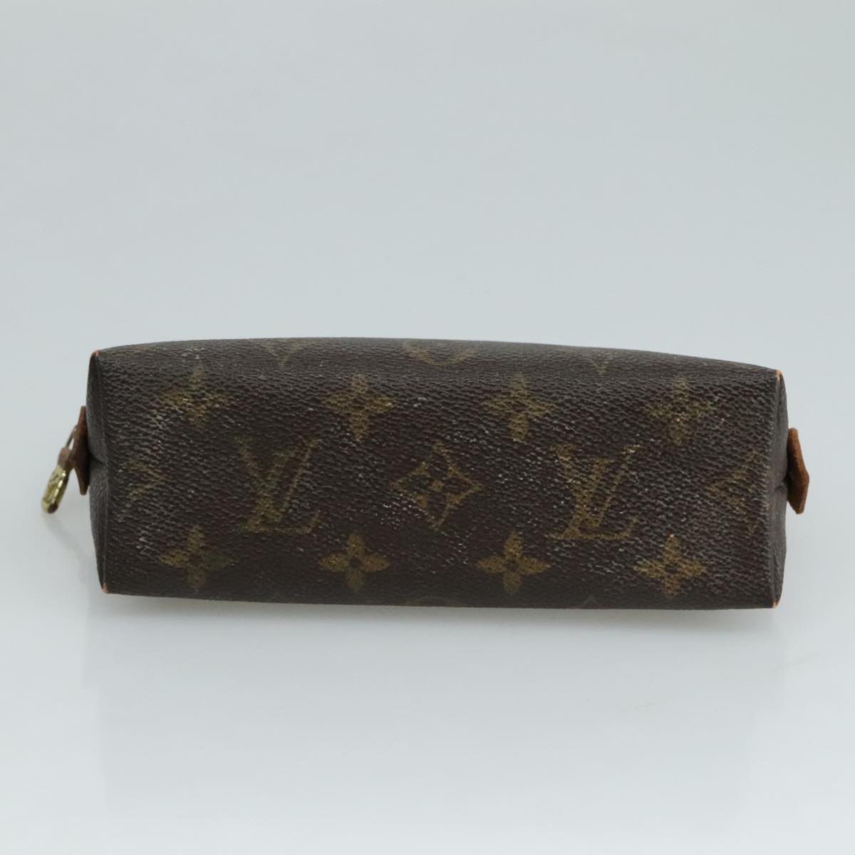 LOUIS VUITTON Monogram Pochette Cosmetic PM Cosmetic Pouch M47515 LV Auth 107201