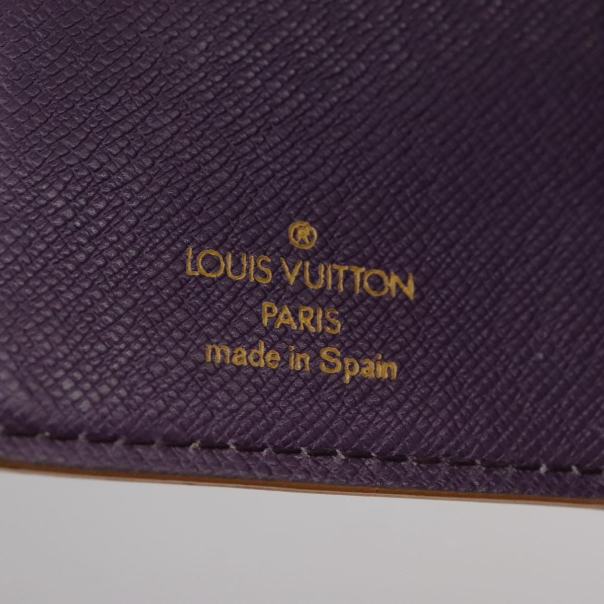 LOUIS VUITTON Epi Agenda PM Day Planner Cover Yellow R20059 LV Auth 107284