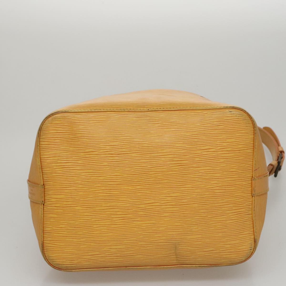 LOUIS VUITTON Epi Petit Noe Shoulder Bag Yellow M44109 LV Auth 107473