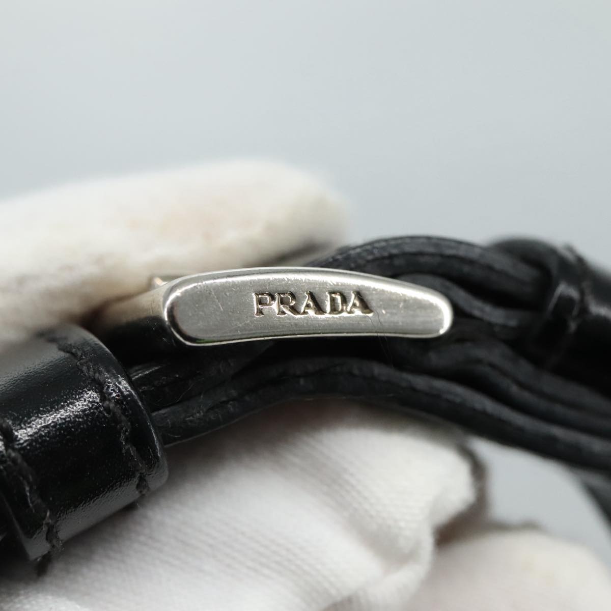 PRADA Shoulder Bag Nylon Pink Auth 107520