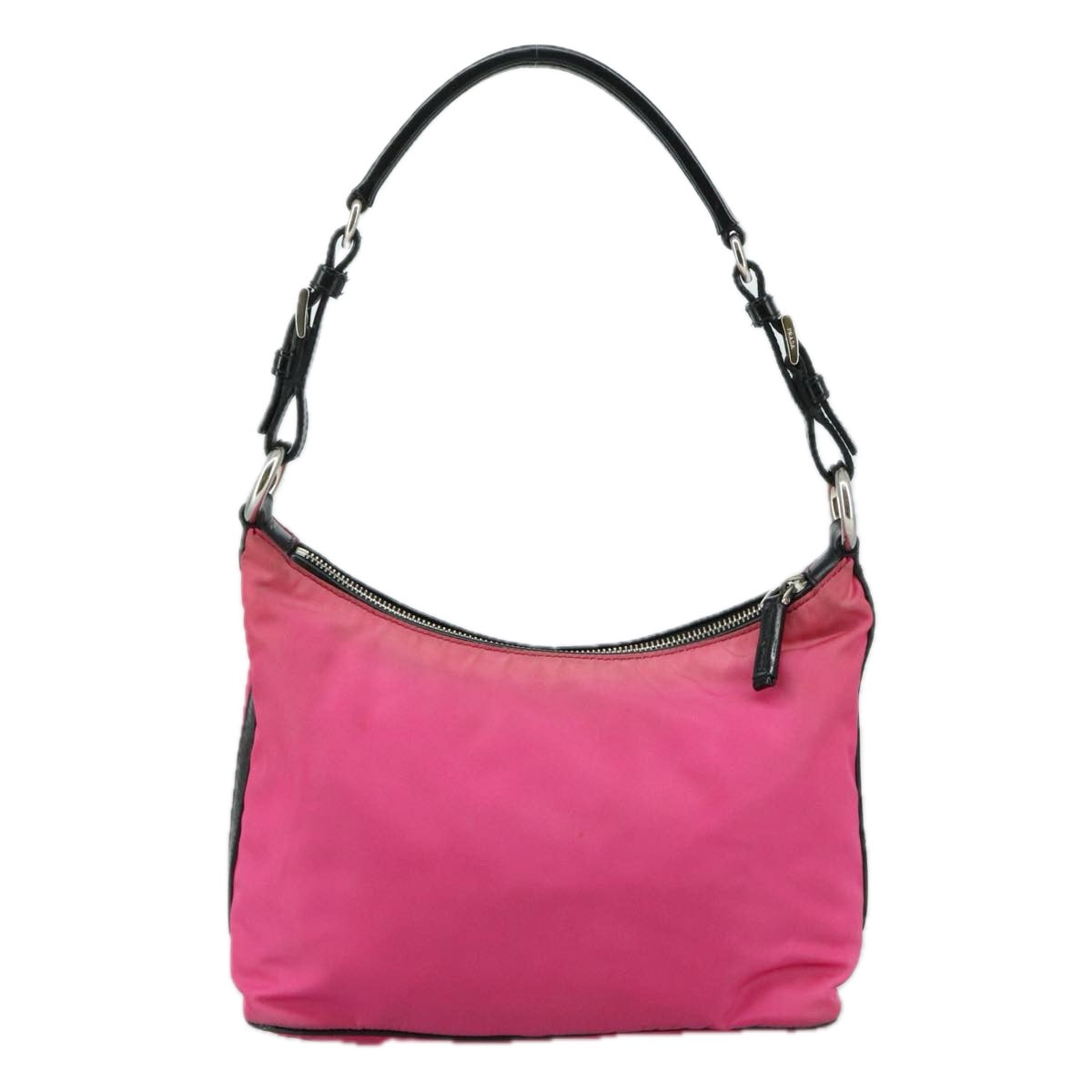 PRADA Shoulder Bag Nylon Pink Auth 107520