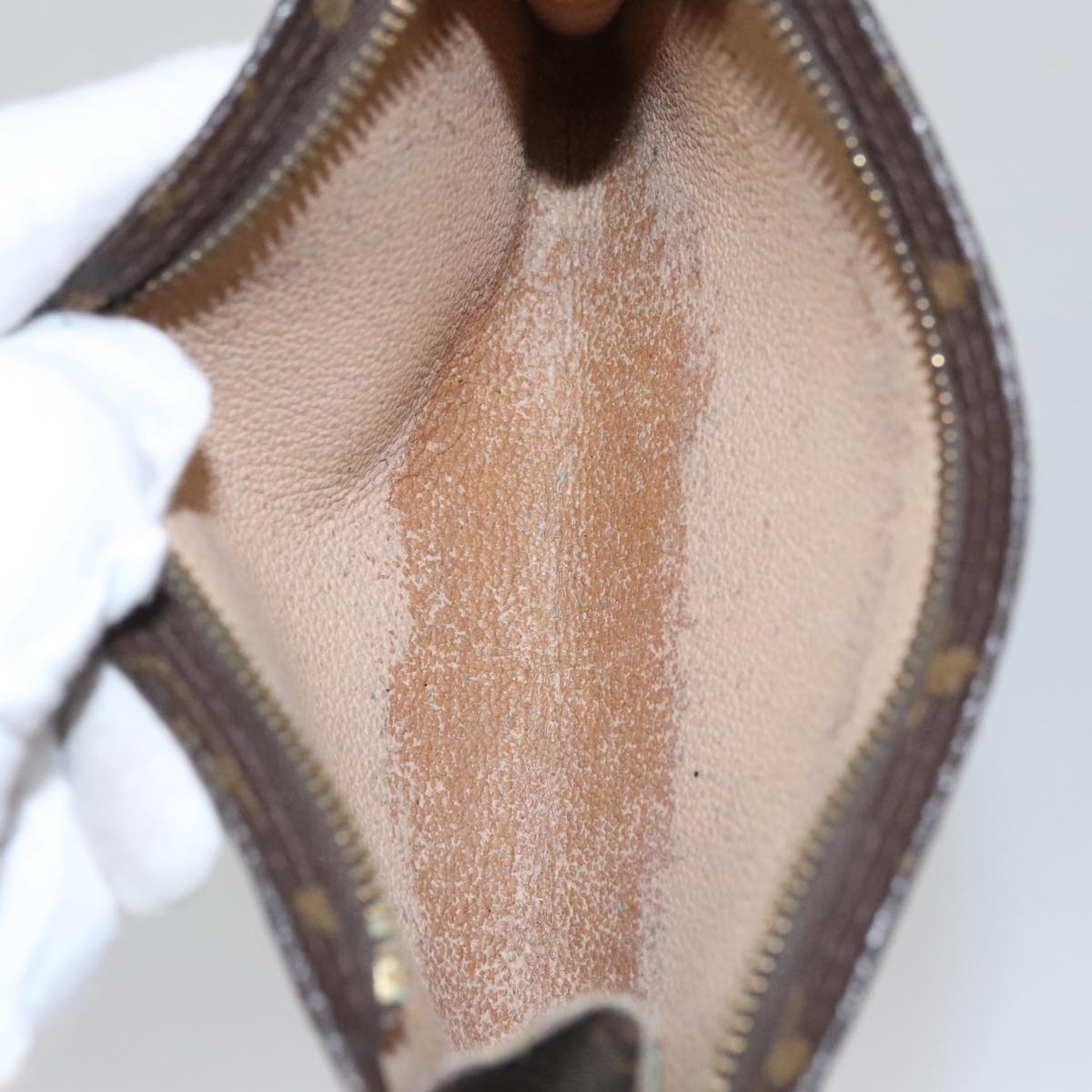 LOUIS VUITTON Monogram Bucket PM Accessory Pouch LV Auth 107551