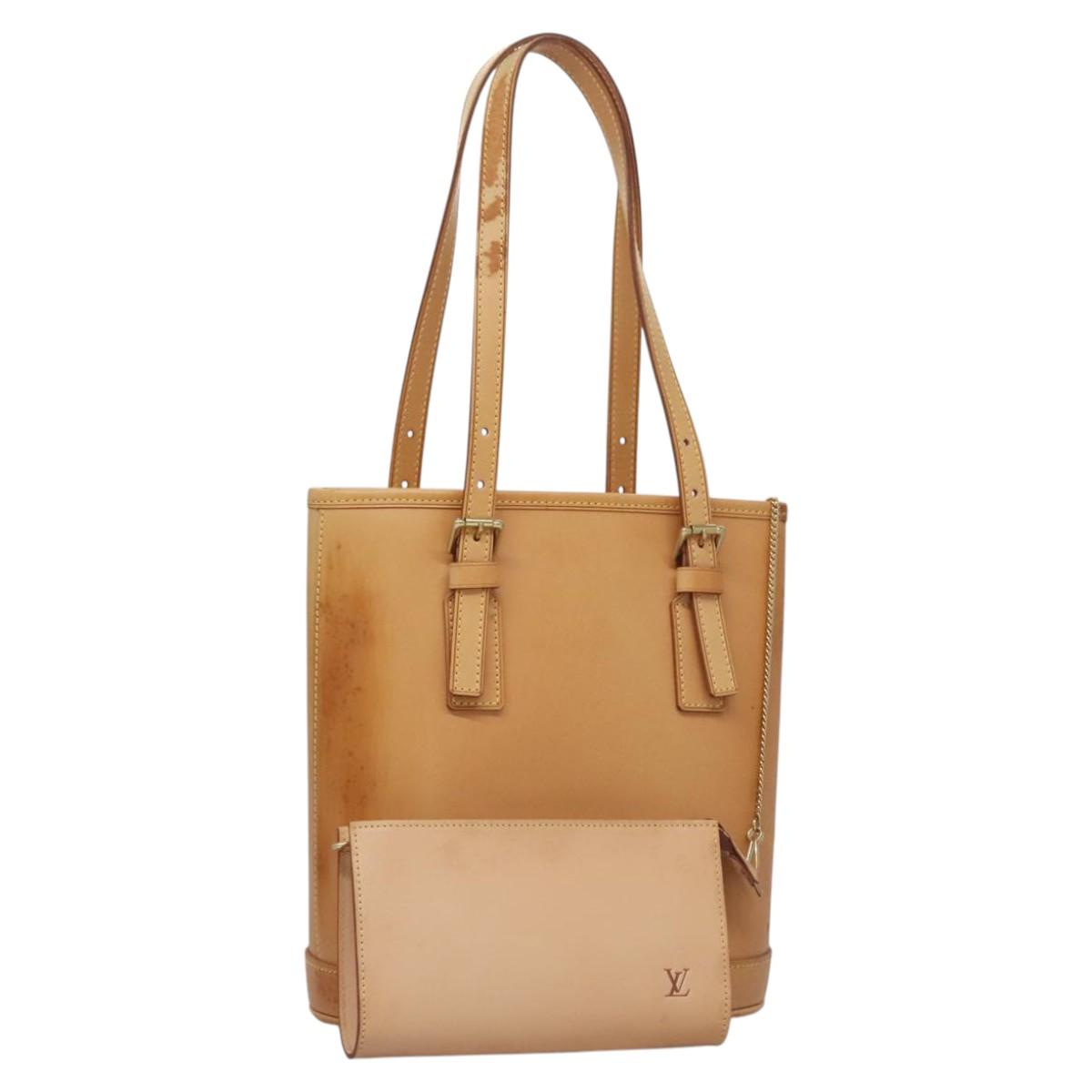 LOUIS VUITTON Nomad Male Ventiem Bag 20th Anniversary Beige M99070 Auth 107591V