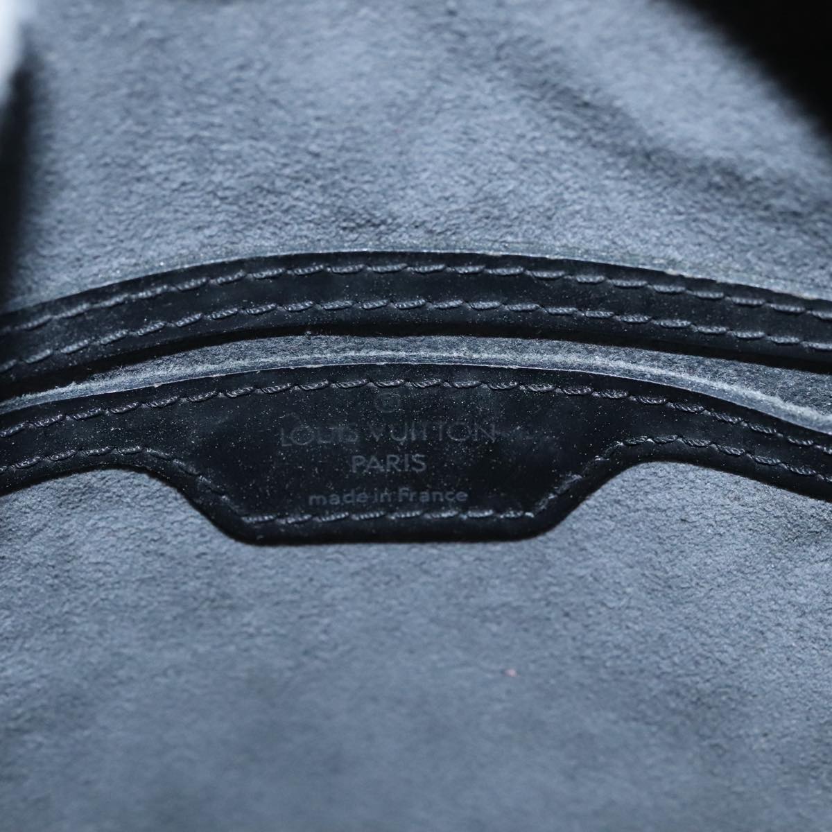 LOUIS VUITTON Epi Mabillon Backpack Black M52232 LV Auth 107676
