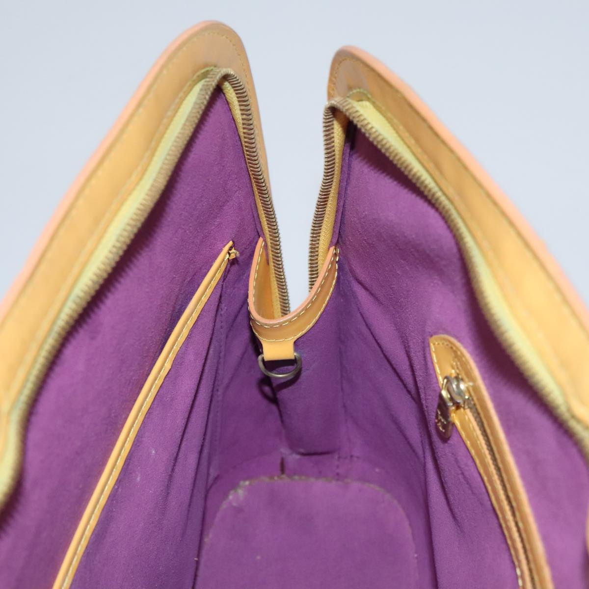 LOUIS VUITTON Epi Lussac Shoulder Bag Yellow M52289 LV Auth 107685