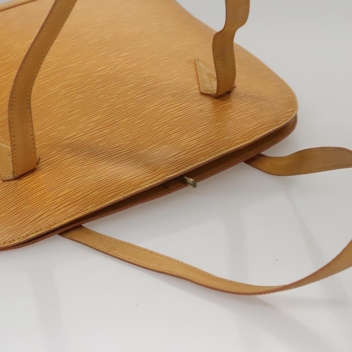 LOUIS VUITTON Epi Lussac Shoulder Bag Yellow M52289 LV Auth 107685