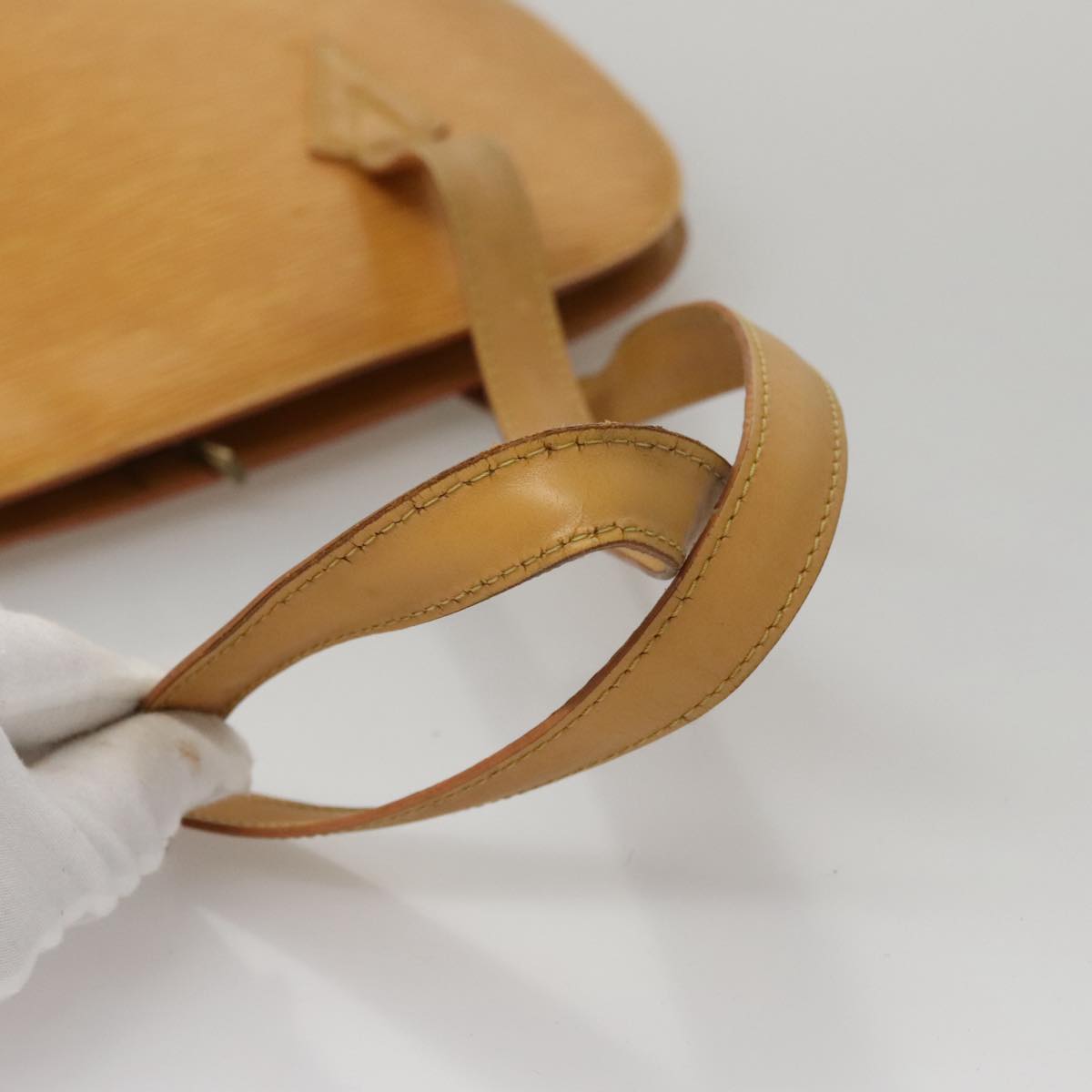 LOUIS VUITTON Epi Lussac Shoulder Bag Yellow M52289 LV Auth 107685