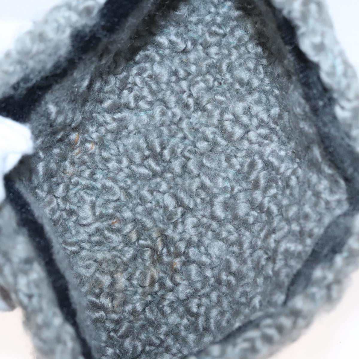 Salvatore Ferragamo Hand Bag Wool Gray Auth 107695