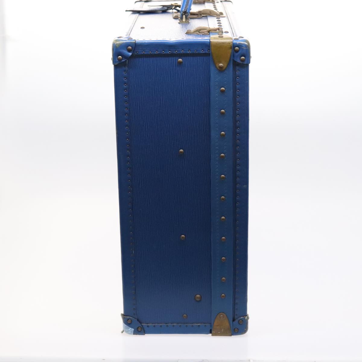 LOUIS VUITTON Epi Alzer 65 Trunk Blue LV Auth 107772A