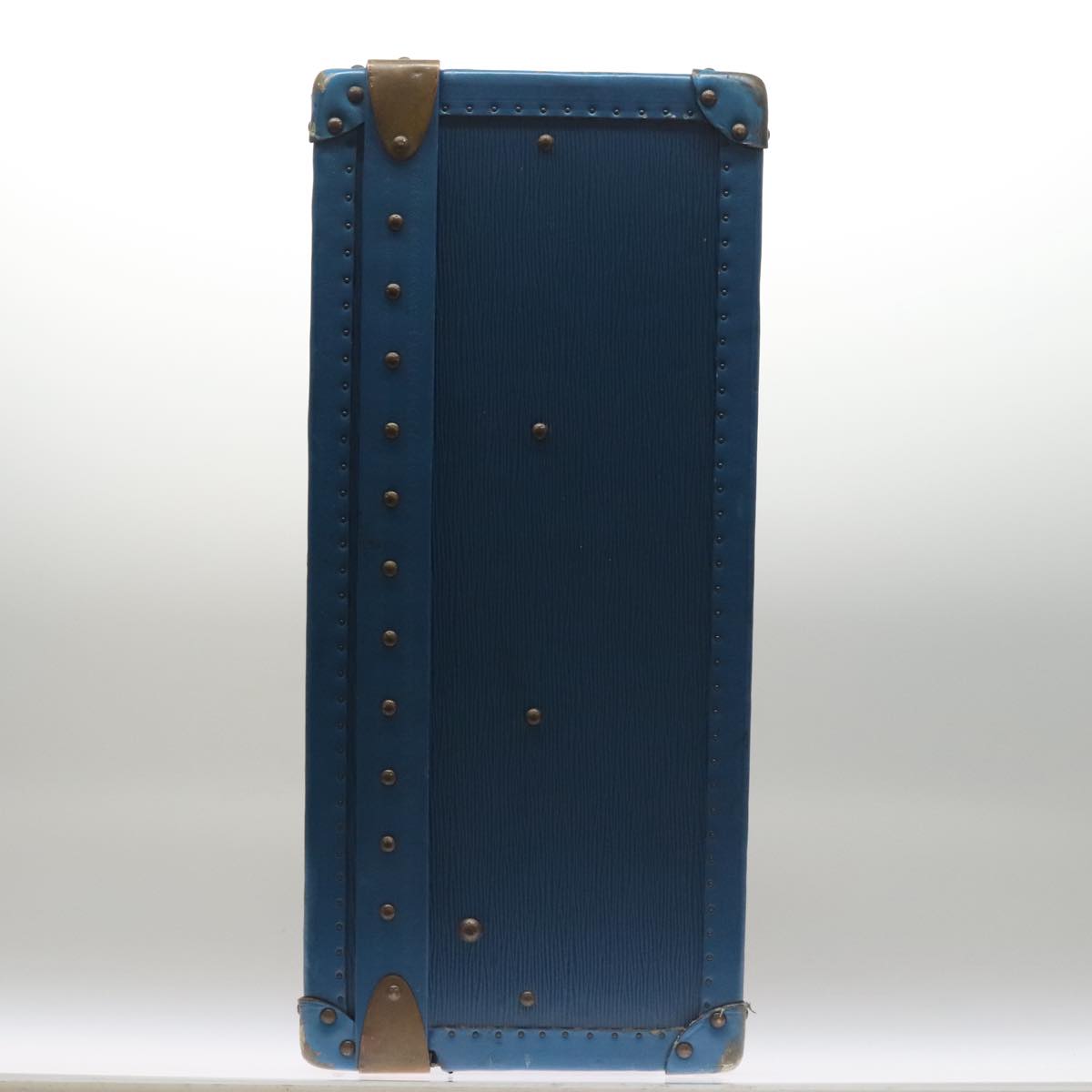LOUIS VUITTON Epi Alzer 75 Trunk Blue LV Auth 107773SV