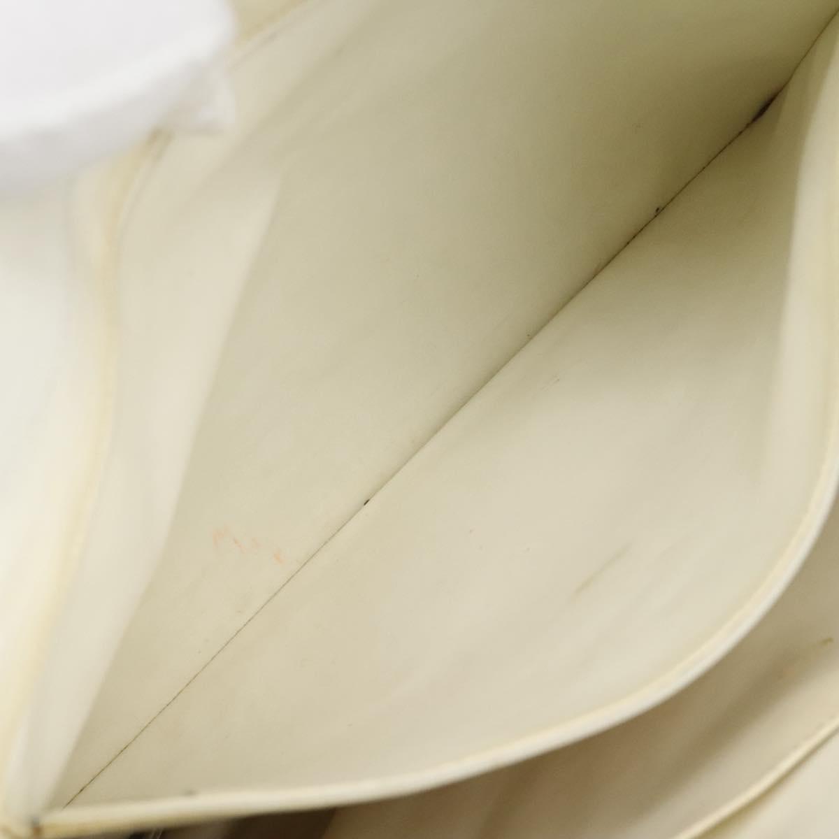 CHANEL Shoulder Bag Canvas Navy CC Auth 107861