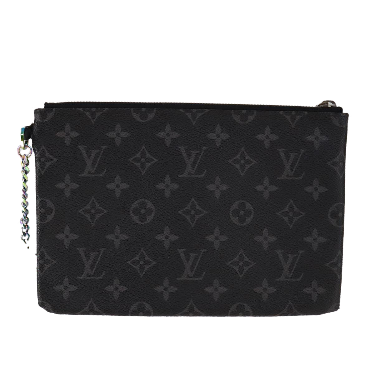 LOUIS VUITTON Monogram Eclipse Fragment iPhone Case M64449 LV Auth 107928