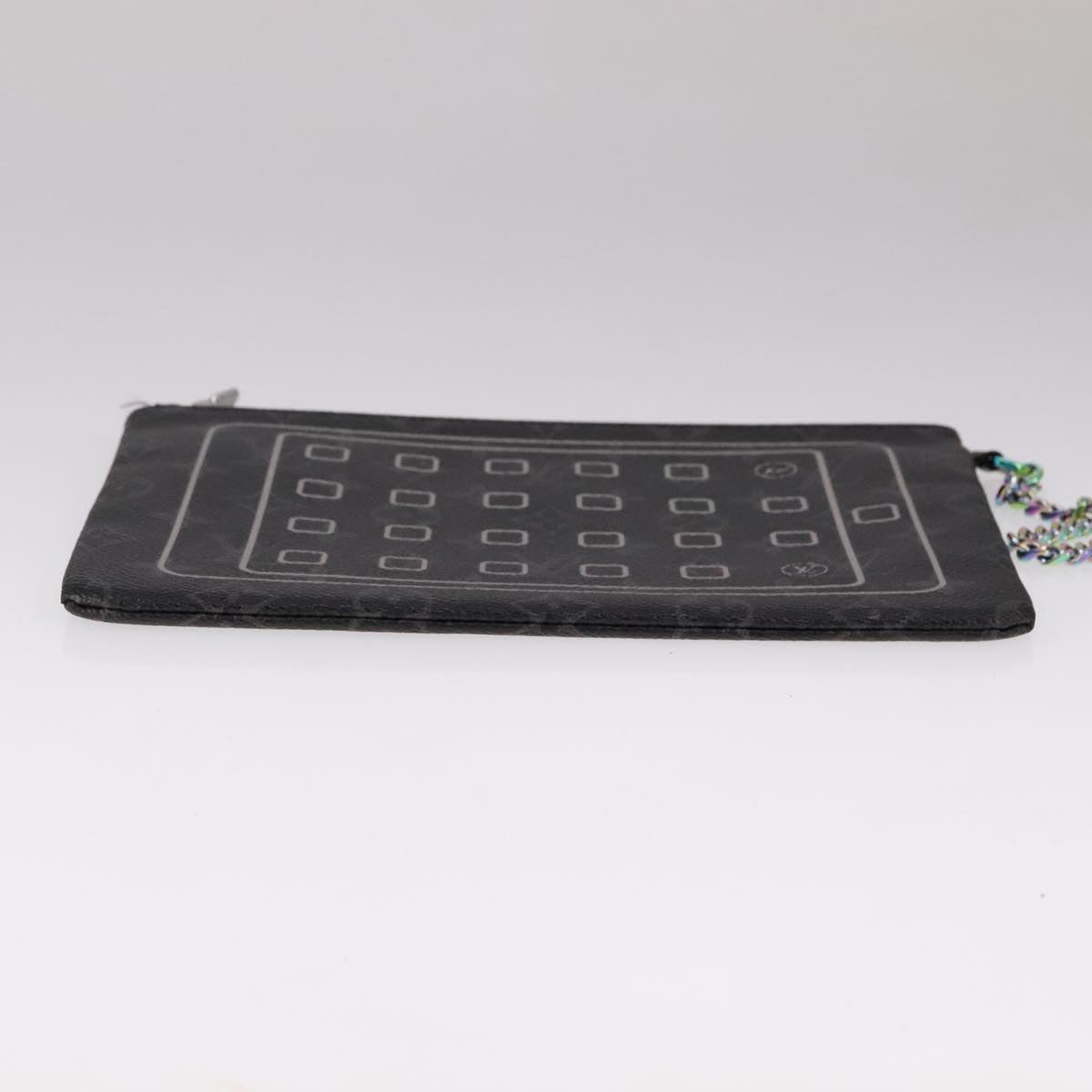 LOUIS VUITTON Monogram Eclipse Fragment iPhone Case M64449 LV Auth 107928
