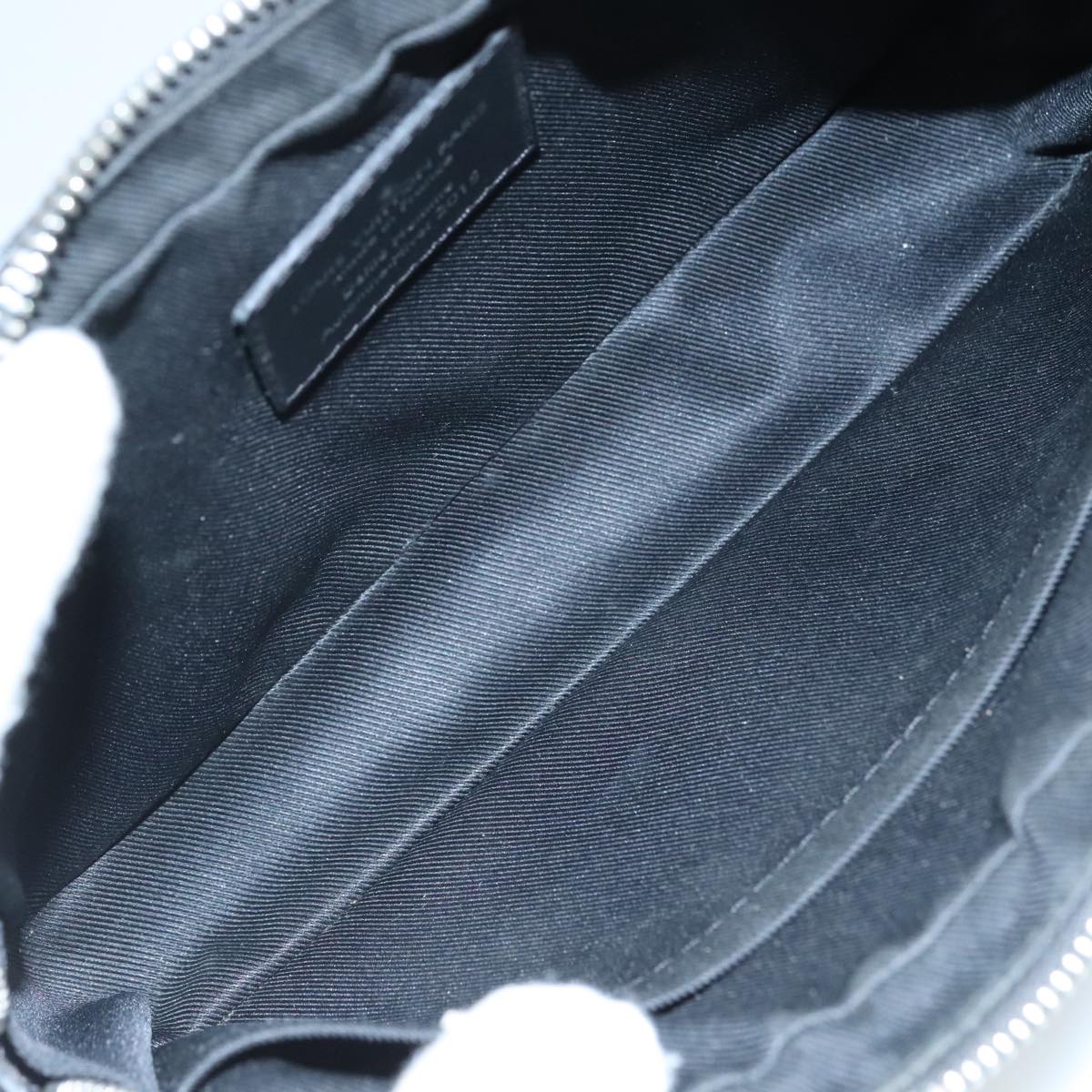 LOUIS VUITTON Graphite Christopher Nemeth Pochette Volga Bag N61228 Auth 107956