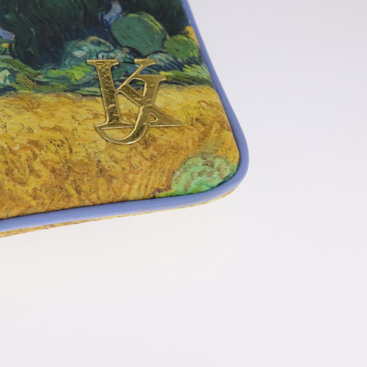 LOUIS VUITTON Masters Collection Pochette Pla Van Gogh Pouch M64620 Auth 108116S