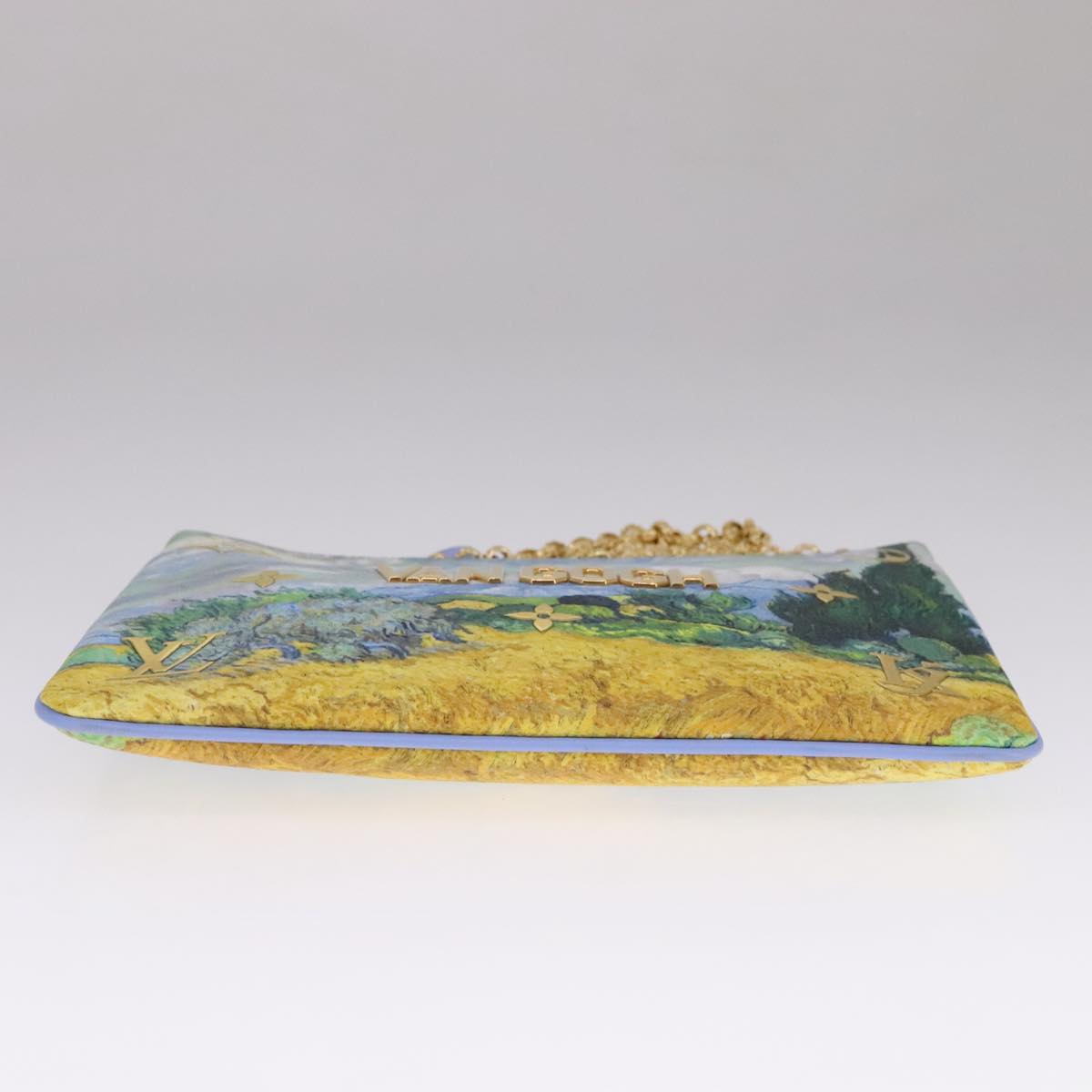 LOUIS VUITTON Masters Collection Pochette Pla Van Gogh Pouch M64620 Auth 108116S