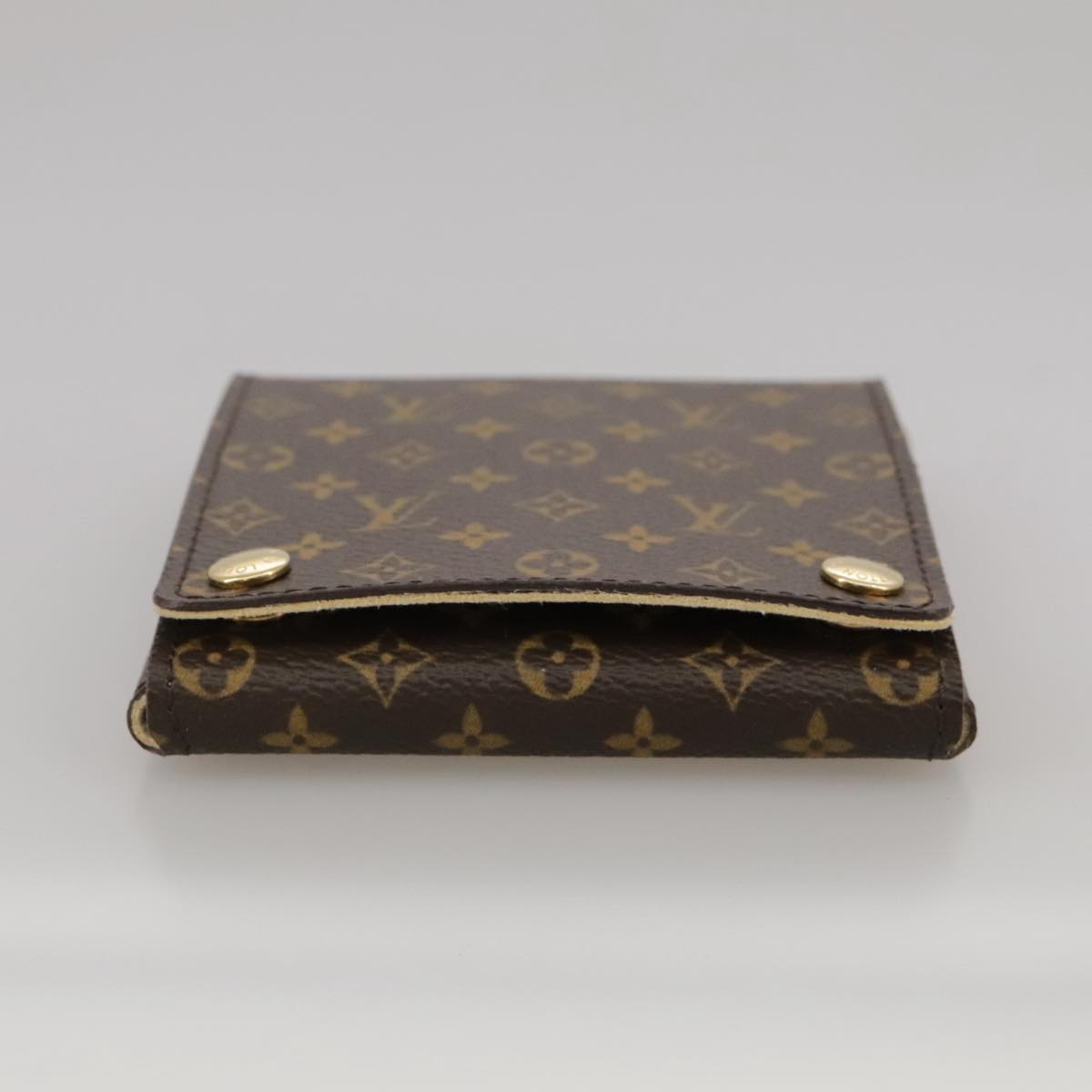 LOUIS VUITTON Monogram Jewelry case Jewelry Box LV Auth 108158